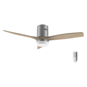 Ceiling Fan with Light Cecotec EnergySilence Aero 5600 Classic Steel 40 W Silver