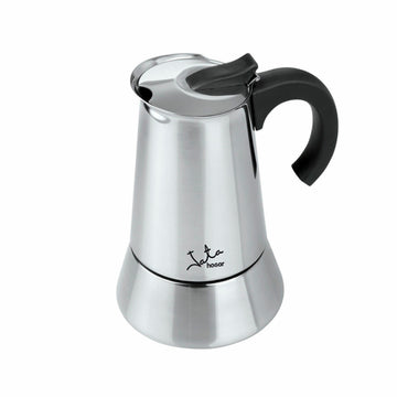 Italian Coffee Pot JATA CAX106 ODIN  * Steel 6 Cups Metal Stainless steel