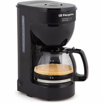 Drip Coffee Machine Orbegozo 16878 OR Black 650 W 6 Cups