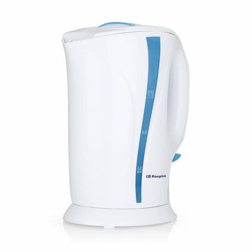 Kettle Orbegozo KT-5002 White Black Plastic 1 L