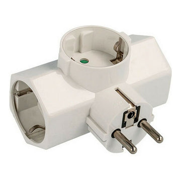 Schuko 3 Way Multi-socket Adapter NIMO