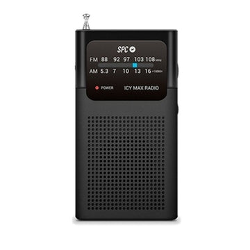 Radio SPC Internet 4588N ICY MAX Black AM/FM tunier