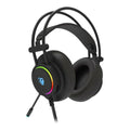 Gaming Headset with Microphone CoolBox DeepLighting Black