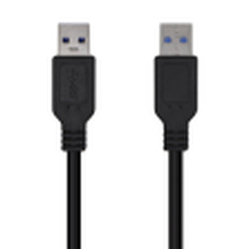 USB Cable Aisens Black