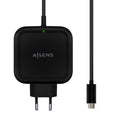 Wall Charger Aisens ASCH-1PD65WL-BK Black 65 W (1 Unit)