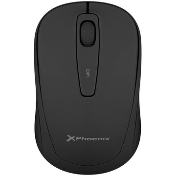 Optical Wireless Mouse Phoenix M250 Black (1 Unit)