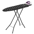 Ironing board JATA HPLA8100 * Black Stainless steel 110 x 32 cm