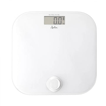 Digital Bathroom Scales JATA HBAS1907 White Tempered Glass 150 kg 180 kg