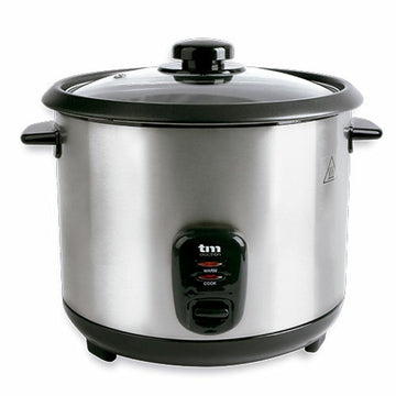 Rice Cooker TM Electron Steel Glass Stainless steel 900 W 2,2 L