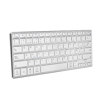 Wireless Keyboard Subblim SUB-KB-3ADC200 BLUETOOTH 3.0 350 mAh Silver Spanish Qwerty QWERTY