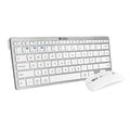 Keyboard and Mouse Subblim SUBKBC-OCO010 White