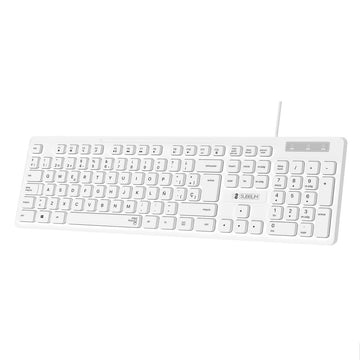 Keyboard Subblim SUBKBC0SSK51 White Spanish Qwerty