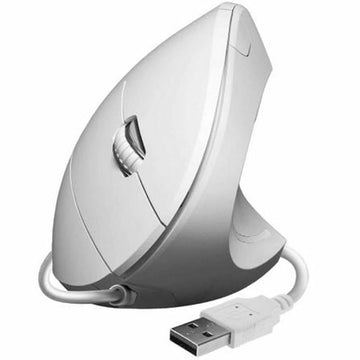 Ergonomic Optical Mouse Subblim SUBMO-EDGVU02 White