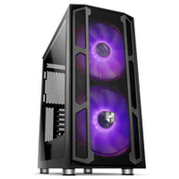 ATX Semi-tower Box Nox NXHUMMERNOVA RGB Black Multicolour