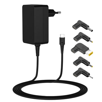 Wall Charger LEOTEC LENCSHOMETC45 Black