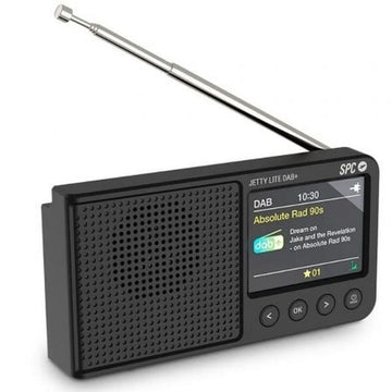 Transistor Radio SPC Internet 4591N J.L.DAB+ Black Retro