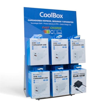 Wall Charger CoolBox COO-PACK-GAN
