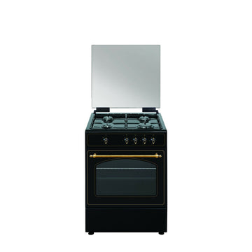 Gas Cooker Vitrokitchen RU6060N NAT 64 L 60 cm Anthracite