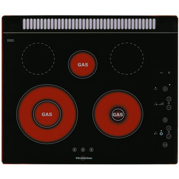 Gas Hob Vitrokitchen 201TGBA 60 cm