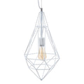 Ceiling Light Metal 26 x 26 x 46 cm White