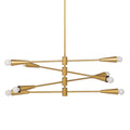 Ceiling Light 80 x 80 x 137,5 cm Golden Metal 220 V 40 W Modern