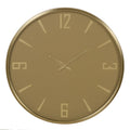 Wall Clock Yellow Crystal Steel 51 x 5 x 51 cm