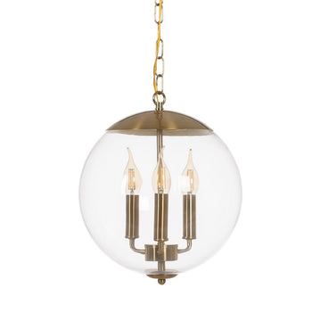 Ceiling Light Golden Crystal Iron 220-240 V 30 x 30 x 30 cm