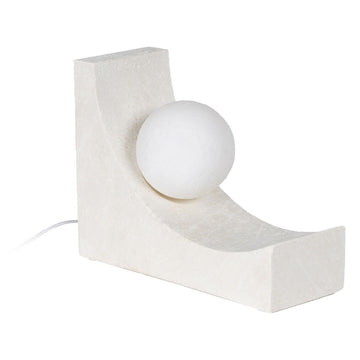 Desk lamp White Polyresin 220-240 V 26,5 x 10 x 19,5 cm