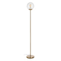 Floor Lamp Golden Metal Crystal 60 W 220-240 V 20 x 20 x 140 cm