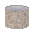 Lamp Shade Brown Polyester 20 x 20 x 15 cm