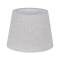 Lamp Shade Grey Polyester 40 x 40 x 30 cm