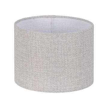 Lamp Shade Grey Polyester 30 x 30 x 22 cm