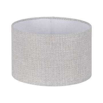 Lamp Shade Grey Polyester 35 x 35 x 22 cm