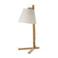 Desk lamp White Natural Bamboo 40 W 220-240 V 27 x 21 x 50 cm