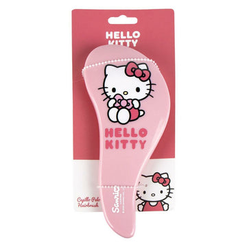 Detangling Hairbrush Hello Kitty Fuchsia 100 % ABS