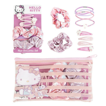 Hair accessories Hello Kitty Pink 10 Pieces