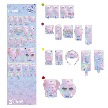 Hair Clips Stitch Blue