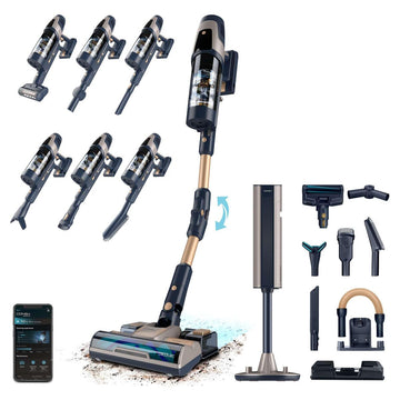 Stick Vacuum Cleaner Cecotec RZ90 AI AquaPet Flex Connected 850 W