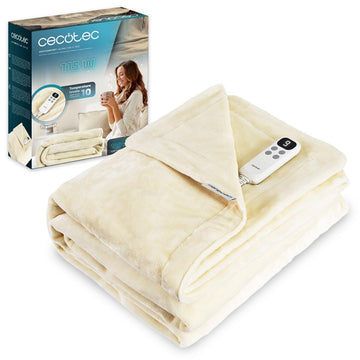 Electric Blanket Cecotec HeatConfort Calma 115 W Beige 180 x 130 cm