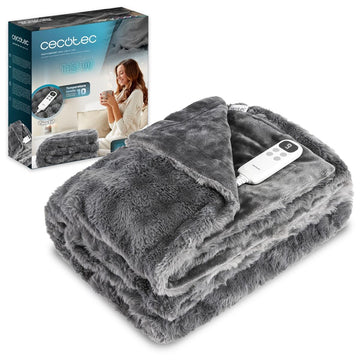 Electric Blanket Cecotec HeatConfort Noa 115 W Grey 180 x 130 cm