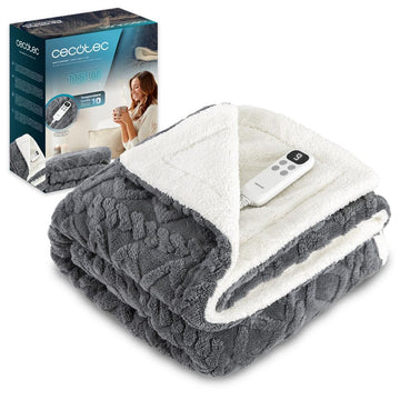 Electric Blanket Cecotec HeatConfort Luma 115 W Grey 180 x 130 cm