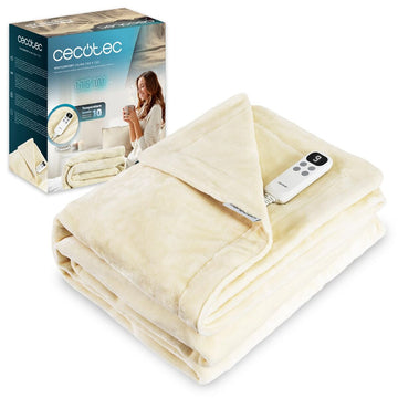 Electric Blanket Cecotec HeatConfort Calma 115 W Beige 160 x 130 cm