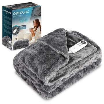 Electric Blanket Cecotec HeatConfort Noa 115 W Grey 160 x 130 cm