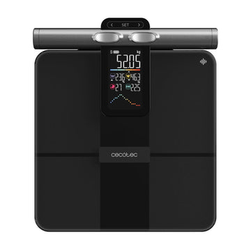 Digital Bathroom Scales Cecotec Surface Precision HealthySmart Pro Tempered glass 180 kg