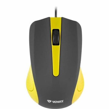 Mouse Yenkee YMS 1015YW Yellow 1000 dpi