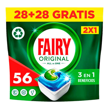 Dishwasher lozenges Fairy TODO EN 1 LIMON 56 Units