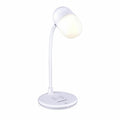 LED lamp with Speaker and Wireless Charger Grundig White 10 W 50 lm Ø 12 x 26 cm Plastic 3-in-1