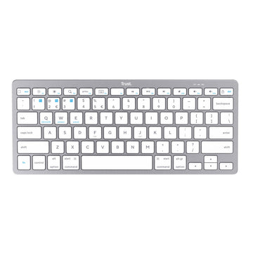 Wireless Keyboard Trust 24653 Spanish Qwerty Qwertz German