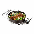 Multifunctional Electric Saucepan Princess 01.162367.01.500 Black Wood Aluminium 1800 W Ø 35 cm Electric 5,4 L 1800W (Refurbishe