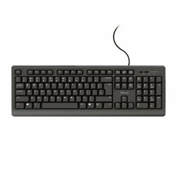 Keyboard Trust 23982 Black Spanish QWERTY